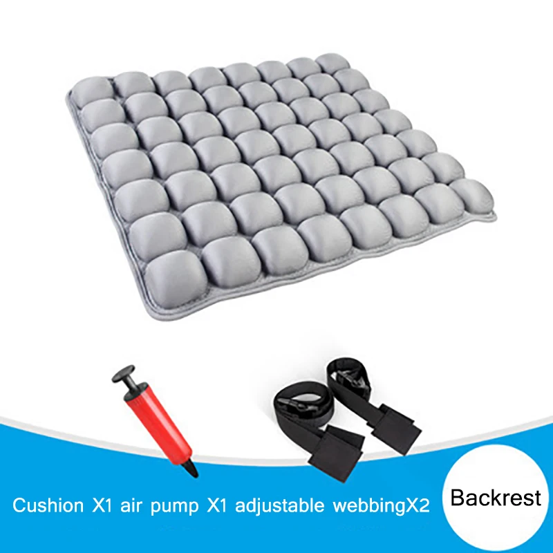 Gray back cushion 3D TPU автомобильное массажное сиденье, спинка заднего сиденья, дышащие защитные подушечки для стула, универсальные воздушные Нескользящие автомобильные сиденья/Коврики для спинки - Цвет: Gray back cushion