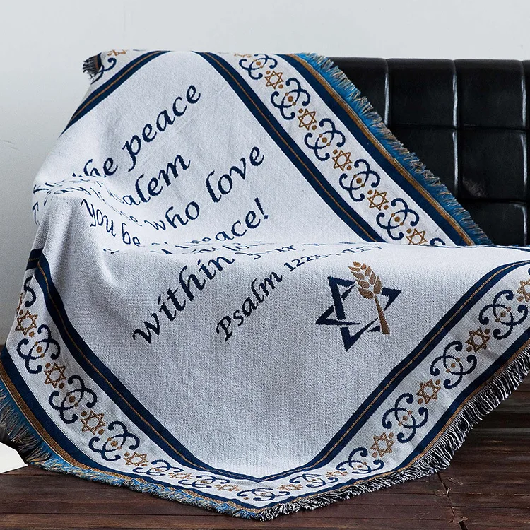 Pray Mat Thick Throw Blankets Decorative Cotton Sofa Throws Winter Warm Chair Cover Couch Blanket 160x220cm