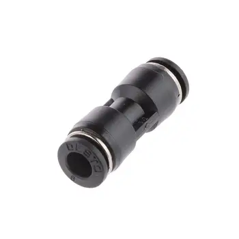 

Pneumatic Tee Union Connector Tubes OD 1/4inch One Touch Push In Air Fitting