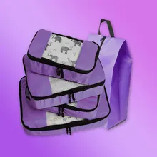 Нейлоновая/Сальниковая набивка куб дорожный органайзер для багажа/водонепроницаемая/Мужская/женская сумка-Органайзер для путешествий/ручной Багаж/Большая емкость