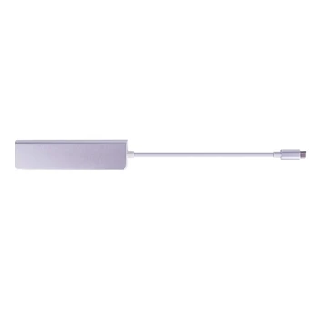 

4 In 1 Type C To HDMI USB 3.0 Hub Charging Adapter For Monitors, Projectors