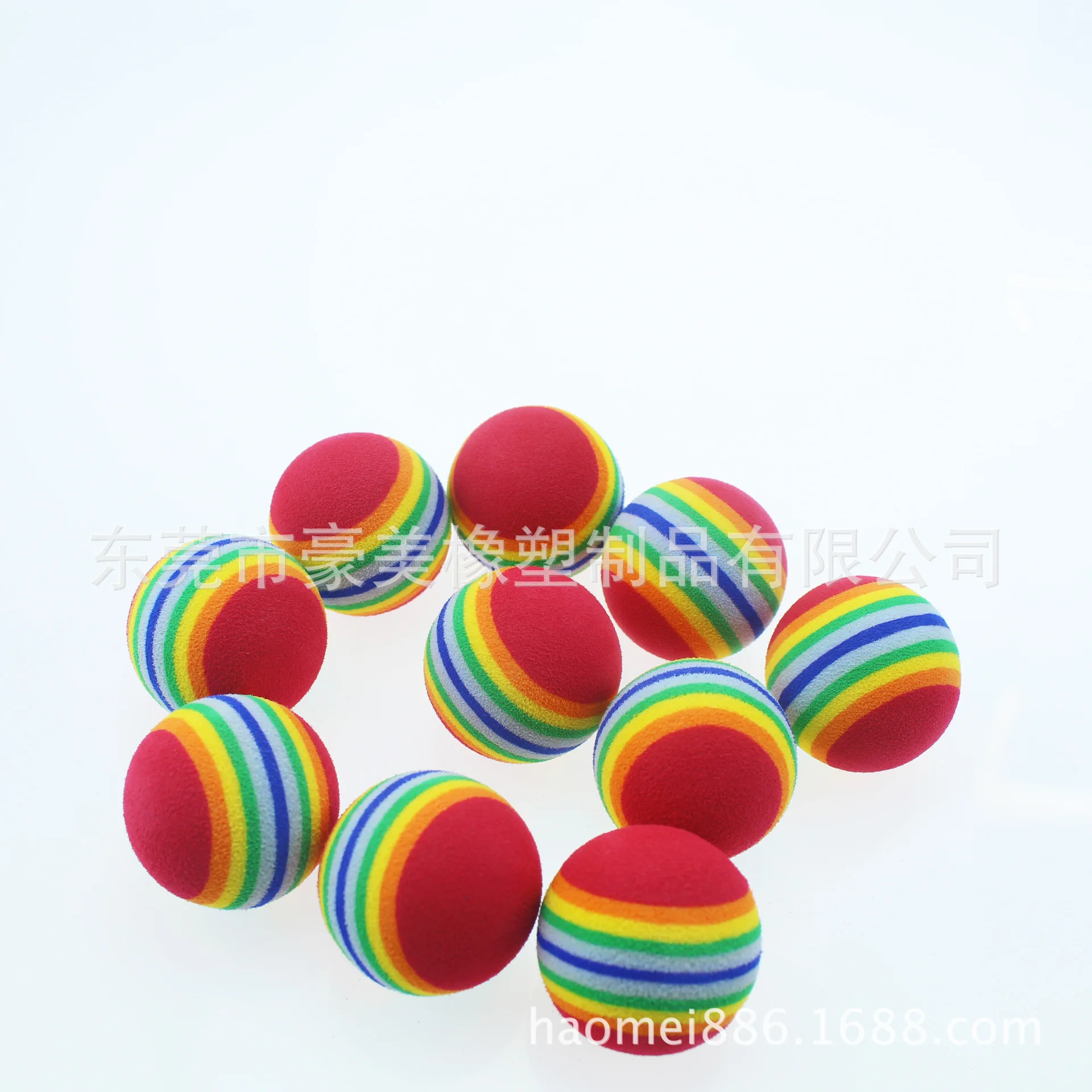 

SOURCE Strength Manufacturers Direct Selling Wholesale Eva Rainbow Ball tian xian qiu Pet Ball Toy Ball