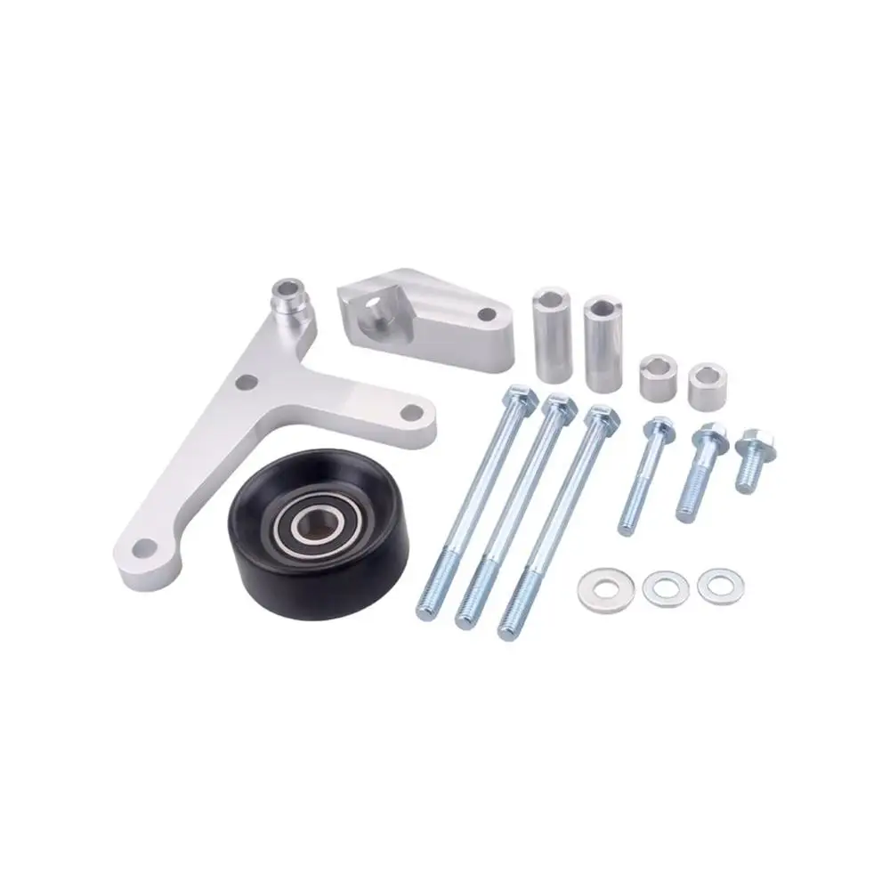 

For LS1 Camaro Alternator Bracket Kit Low Mount F Body Alternator Bracket with Rear Brace