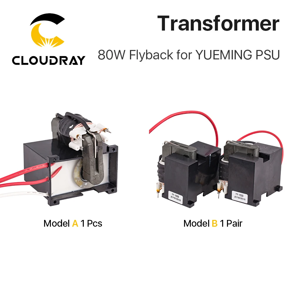 Cloudray высоковольтный Flyback трансформатор для YUEMING Co2 лазерный блок питания JG1500 JCY
