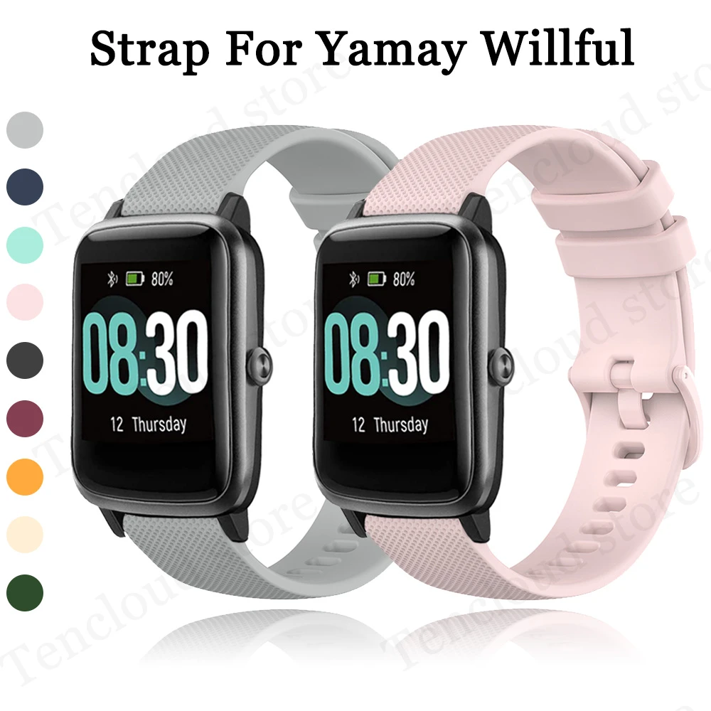 Yamay smart watch band size Clearance