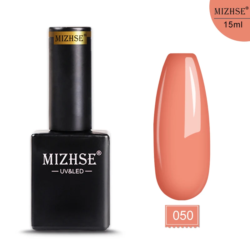 E050 MIZHSE, 15 мл, Гель-лак, УФ светодиодный лак для ногтей, для маникюра, 72 цвета, Гель-лак, Полупостоянный, отмачиваемый, УФ гель для ногтей, маникюр - Цвет: E050