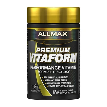 

Free shipping premium vitaform performance vitamin complete 2-A-Day 60 pcs