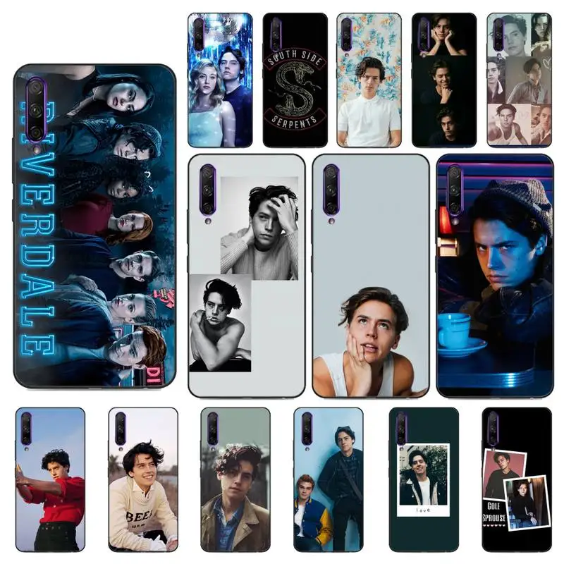 Милый чехол для телефона YNDFCNB American TV Riverdale Series Cole Sprouse Bling Huawei Y5 II Y6 Y7 Prime Y7Plus Y9 2018