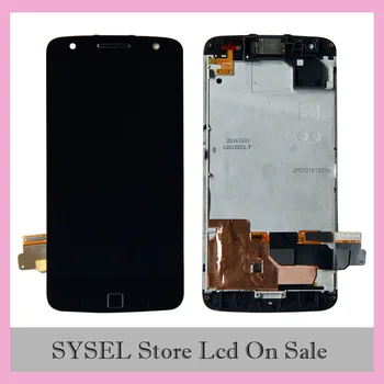

For Motorola Moto Z Force Droid XT1650 LCD Display Touch Screen Digitizer Assembly with Frame