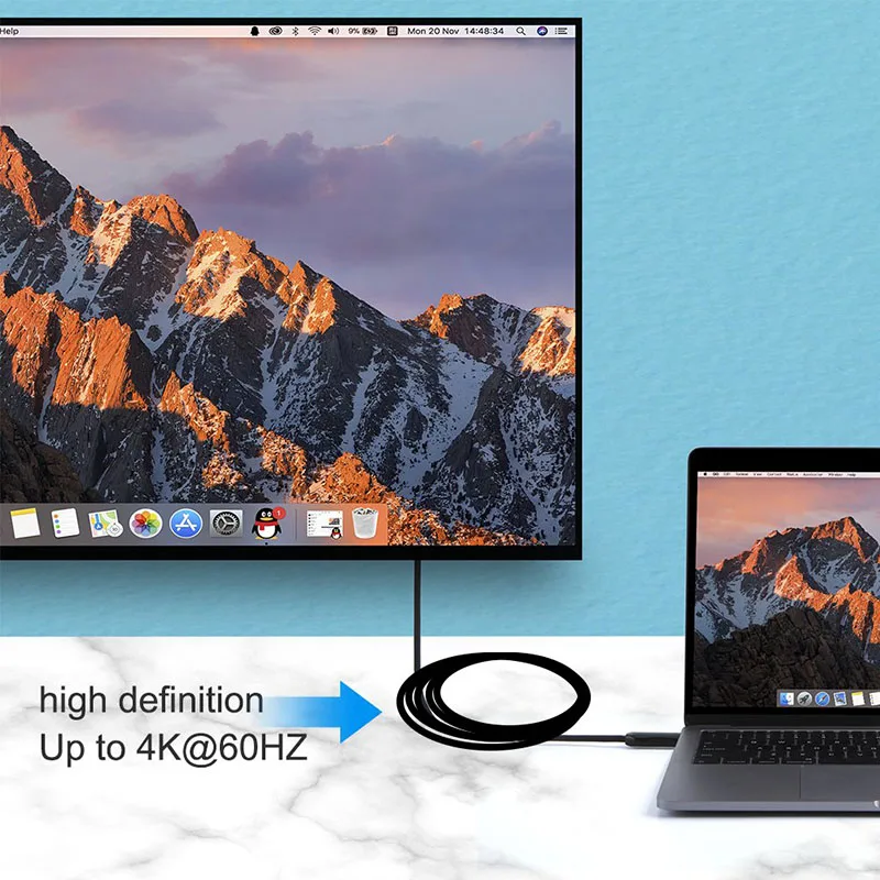 HDMI оптический волоконный кабель, 2,0 оптический волоконный длинный кабель, высокоскоростной тонкий hdmi-кабель, поддержка 18 Гбит/с, 3D, аудио возврат, черный