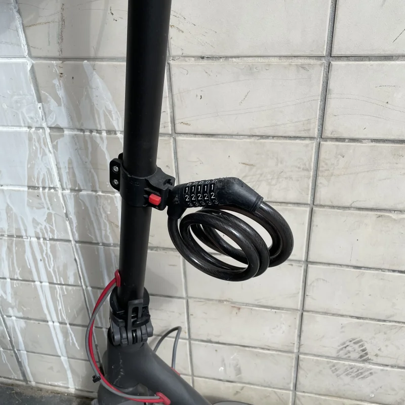 Elektrische Scooter Wachtwoord Lock Anti-Diefstal Voor Xiaomi M365 Mi Pro  Pro2 Kickscooter Voor Ninebot Max G30 Scooter Staal draad Lock - AliExpress  Sports \u0026 Entertainment
