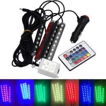 

Car light LED for Car Charge Interior RGB Light Accessories Foot Car Decorative exotic and romantic Atmosphere Light#srn