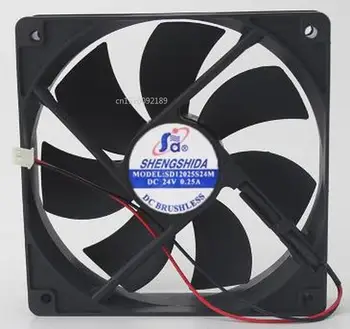 

for SD12025S24M cooling power supply fan 12025 DC24V oil bearing 120*120*25mm Free shipping
