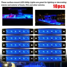 

Stern Courtesy Light Transom Lights Blue Boat Cabin Deck LED Lamp Replacement Waterproof