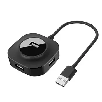 

Round Shape USB C HUB USB 3.0 HUB Splitter Multiple USB Hab Type C HUB 2.0 Multi Hab Expander 4 Port HUB