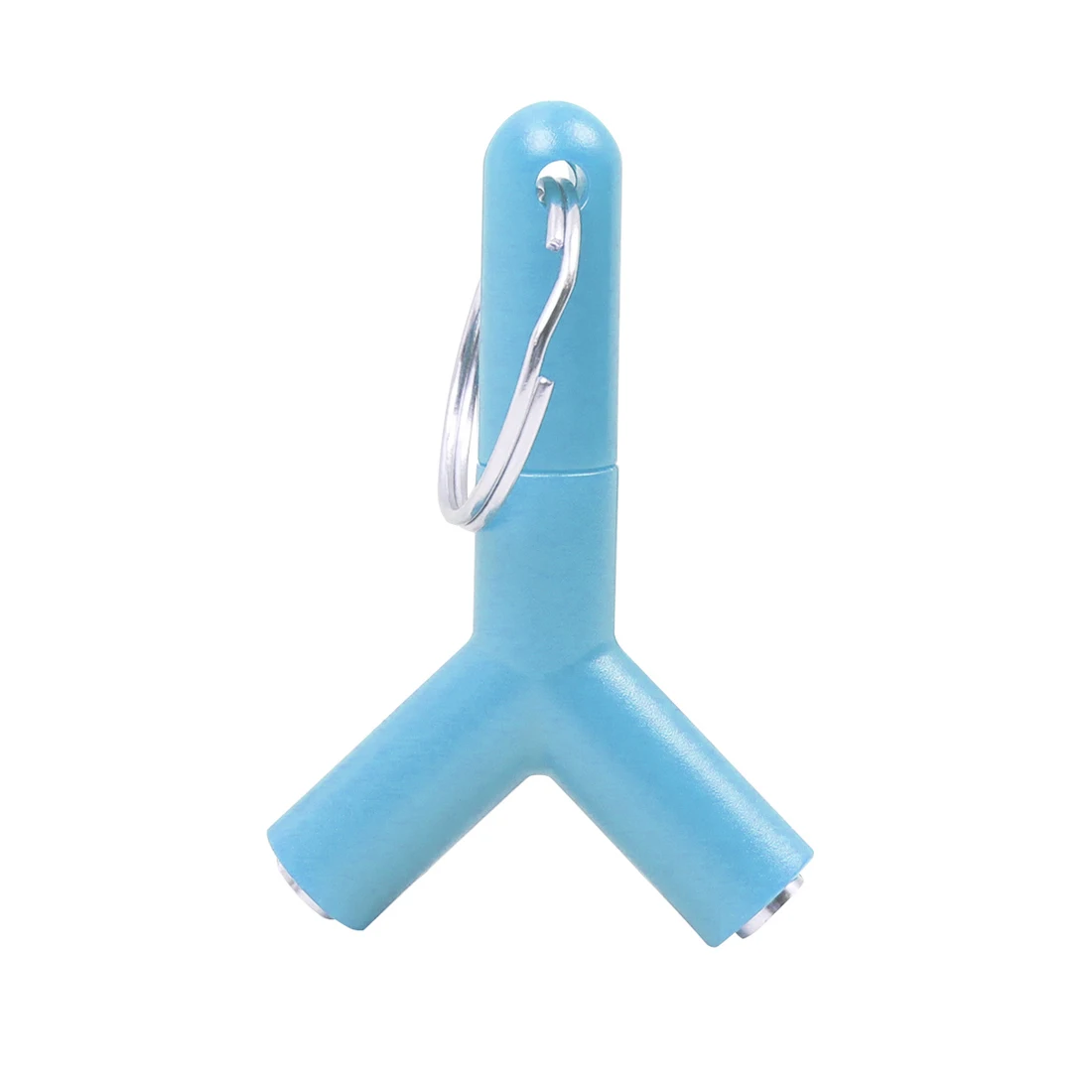Blue 1х аудио-сплиттер для наушников y-разъем Мужской до 2х Женский M/F штекер 3,5 мм стерео наушники для компьютера ПК MP3 Смартфон Аксессуары - Цвет: Blue