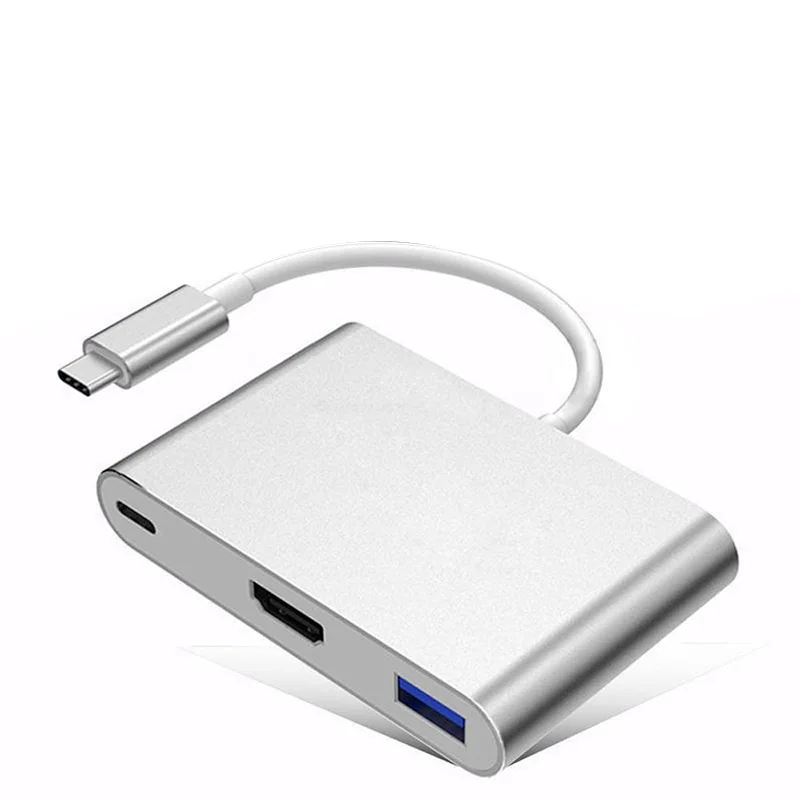 Asunflower type C конвертер USB C концентратор для MacBook Air 13 адаптер USB C к USB 3,0 2,0 PD Зарядка 4 порта USB C концентратор type C разветвитель