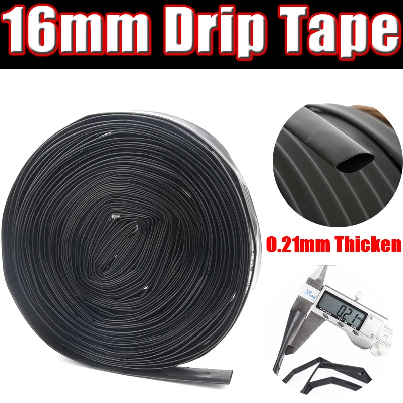 in ground sprinkler system kit 10~50m 3/4'' Φ20mm Micro Irrigation Spray Tape 0~5Holes Agricultural Irrigation Soft Hose Greenhouse Under Membrane Film Tube drip irrigation kits for small farms