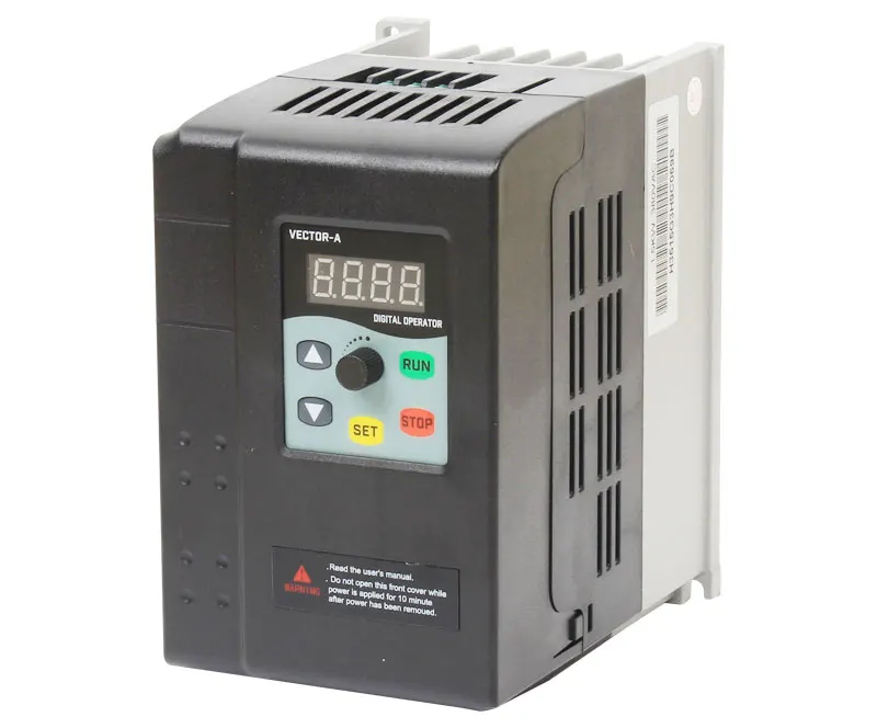1.5KW Преобразователь частоты VFD для регулятора скорости двигателя переменного тока 1,5 кВт/2,2 кВт/4 кВт 220 В/380 В регулятор скорости двигателя мягкий стартер - Цвет: 1.5KW