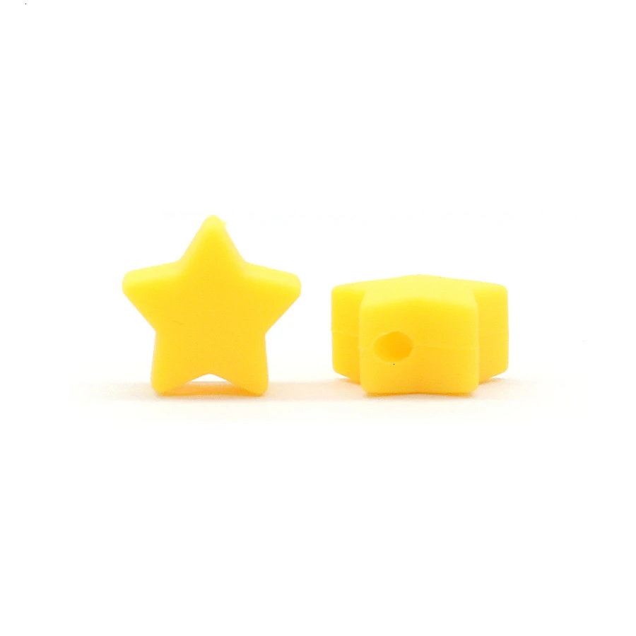 Yellow 40 блоки из серии "Звездные войны", Детские Бусы perle силиконовая BPA бесплатно ребенка при прорезывании зубов жевательные, бусины силиконовый Прорезыватель для зубов для новорожденных кормящих ниппель инструменты для цепи - Цвет: Yellow