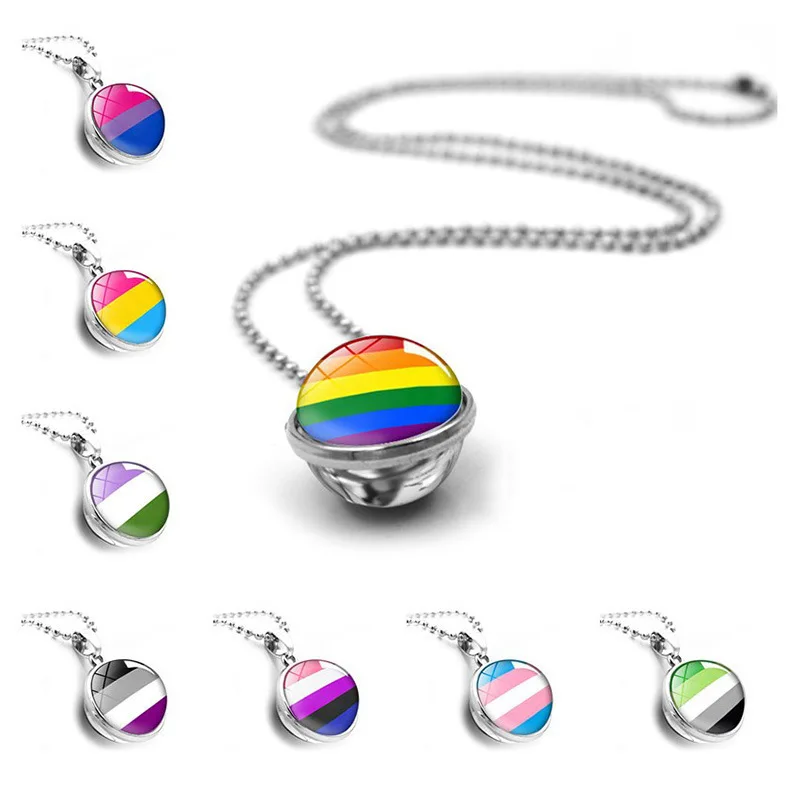 Pride Reigns Howlite & Glass Seed Bead Necklace Gift Idea Pride 2021 Pride Month LGBTQIA Rainbow Pride