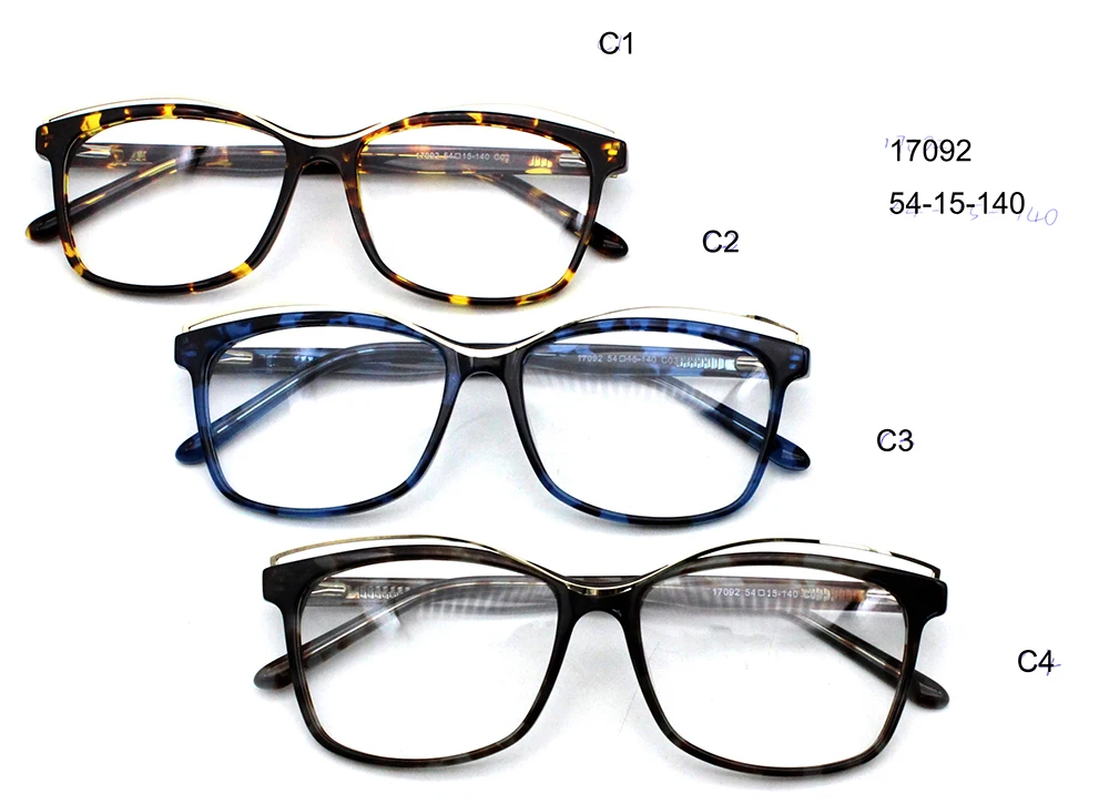 

17092 Xinyuan brand Acetate Eyeglasses Frame Men Gradation Eyewear 2020 Male Classic Full Optical Prescription Glasses Frame