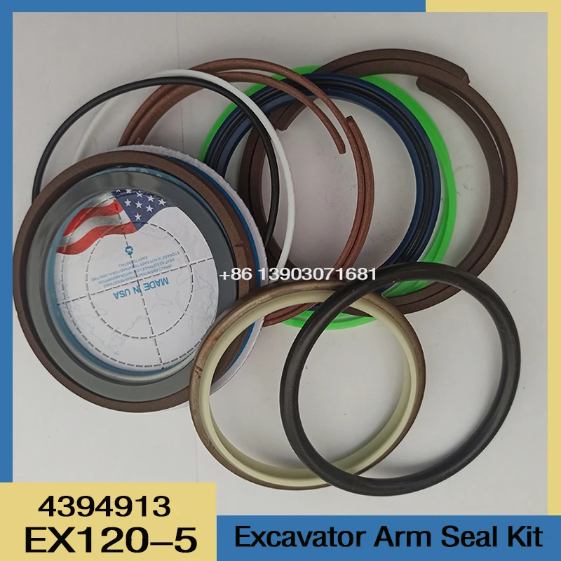 

SKF NOK Excavator Hydraulic Cylinder Arm Seal Kit For Hitachi EX120-5 4394913 Repair Kit