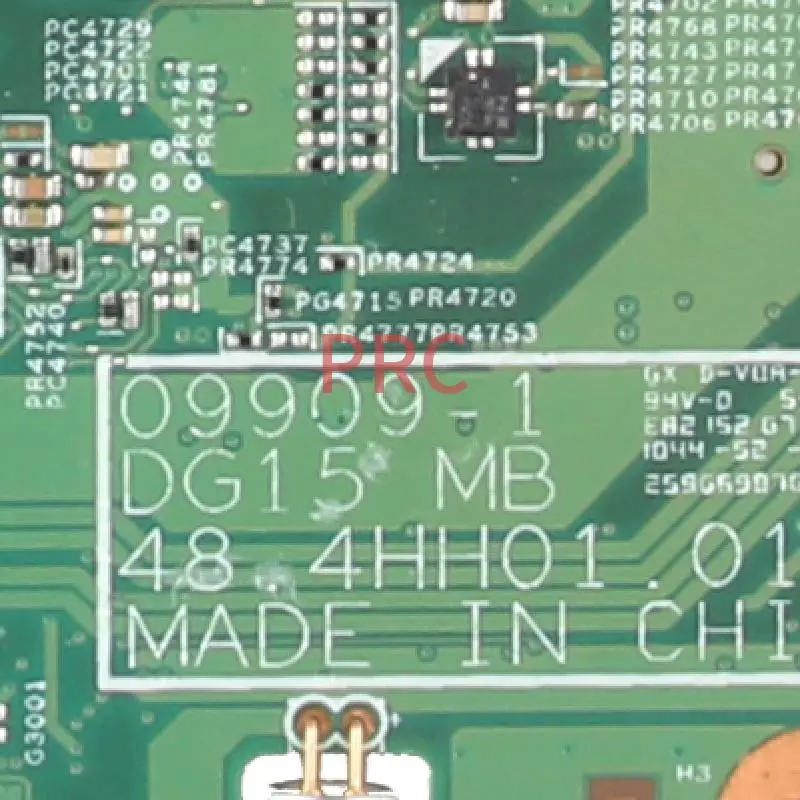 052f31 para Dell Inspiron Motherboard Laptop 09909-1 Dg15 mb 48.4hh01.011 Hm57 216-0729042 Ddr3 Mainboard 15r N5010 Hd5650 - Imagem 5