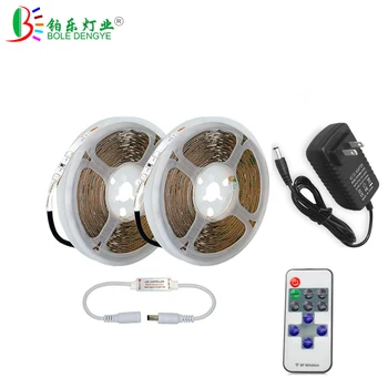

DC12V 2835 LED Strip Light kit 1M 4M 5M 10M with US EU Plug Yellow Red Green Blue Warm Cool White Flexible LED Diode Ribbon Tape