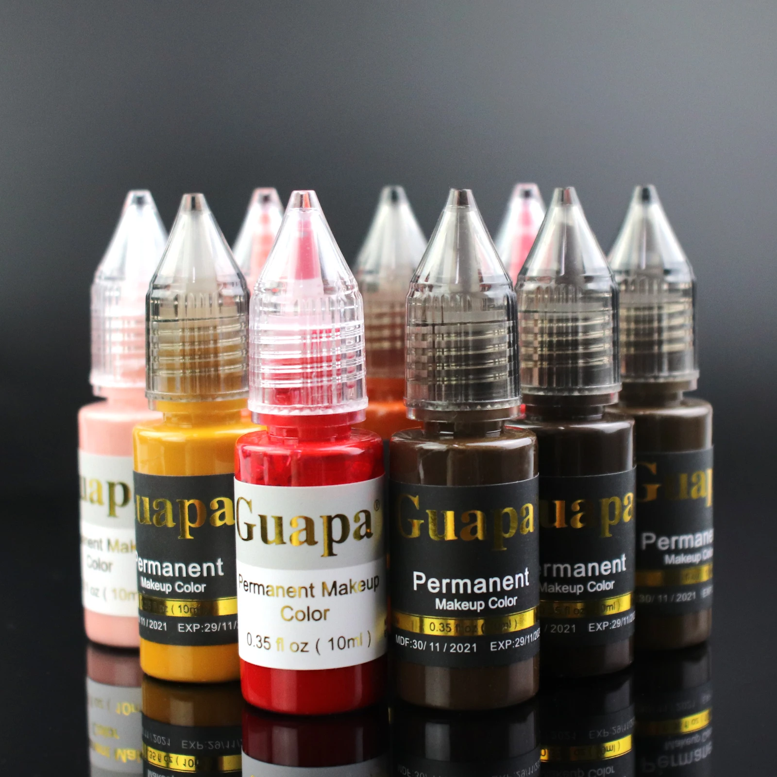10ml Liquid Microblading Pure Plant Extraction Pigment Tattoo Ink For Eyebrow Lips Cosmetic Semi-permanent Makeup - Permanent Makeup - AliExpress