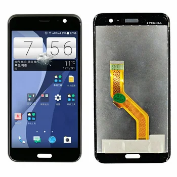 

Tigenkey LCD Screen for HTC U11 Original Black Display Touch Screen Digitizer Screen100% work