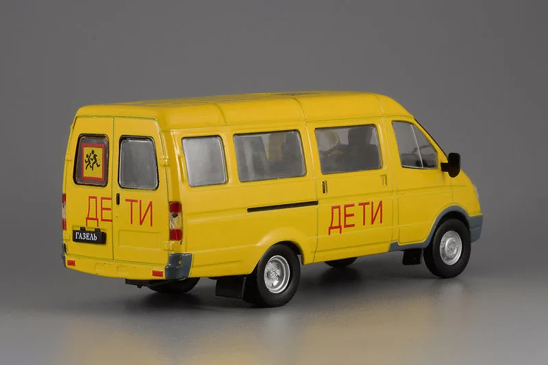 1/43 сплав российский газ автомобиль пассажирский автобус модель игрушки Классический Бизнес автомобиль коллекция игрушек