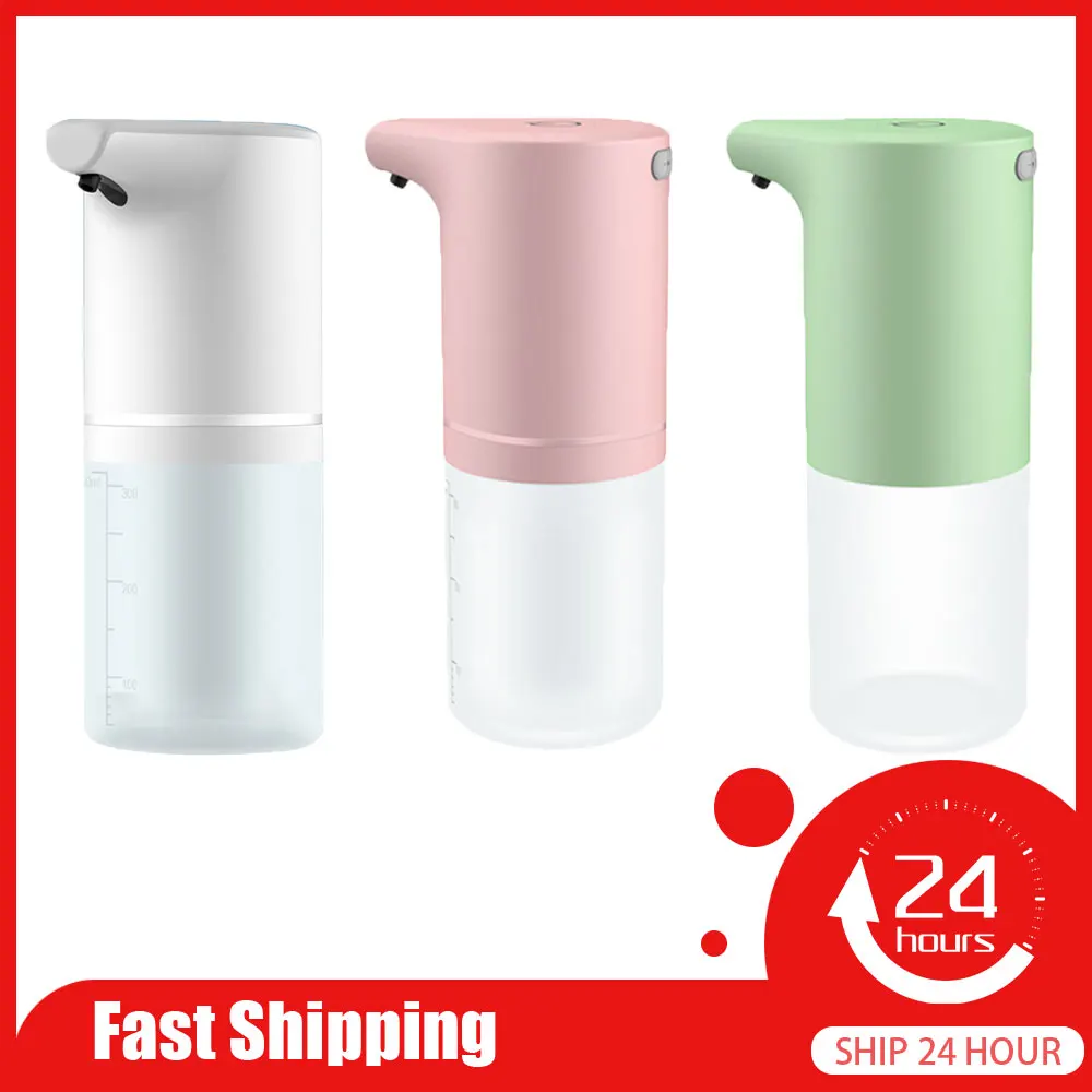 

Automatic Soap Dispenser USB Charging Infrared Induction Sensor Touchless Foaming Hand Washing Device for Kitchen Bathroom