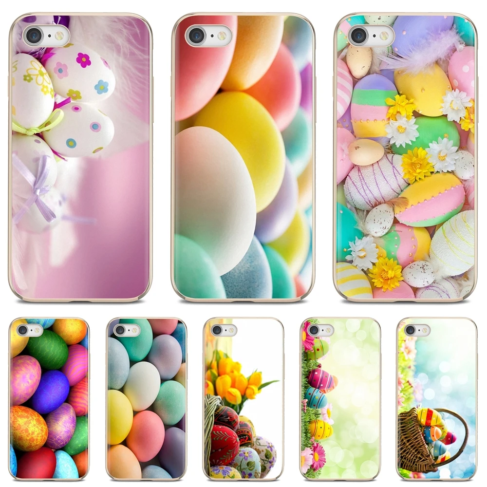 Easter Eggs Rainbow And Colorful For Huawei P8 P9 P10 P20 P30 P Smart 2019 Honor Mate 9 10 20 8X 7A 7C Pro Lite Soft Skin Cover | Мобильные