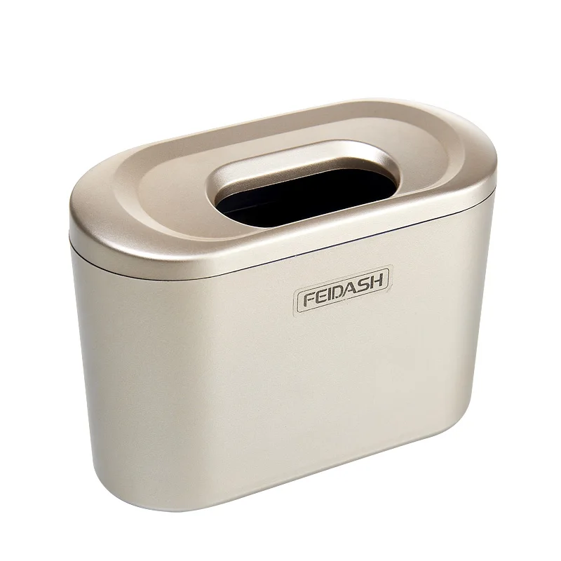 Car Trash Bin Auto Mini Cans Rubbish Can Garbage Dust Dustbin Box Case Holder Hook Plastic Bucket G2310/G2320