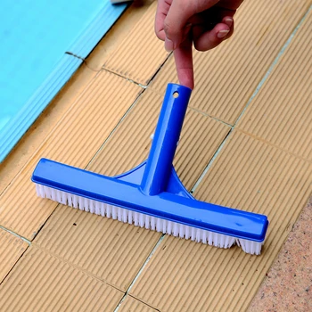

Plastic Broom Algae Curved Surfaces Swimming Pool Cleaning Brush Tip Accessories Heavy Duty 10 Inch Walls Cleaner Spa Portable