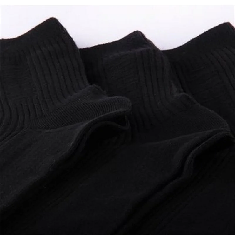 10Pairs/lot Men's Socks Cotton Black Business Male Long Socks High Quality