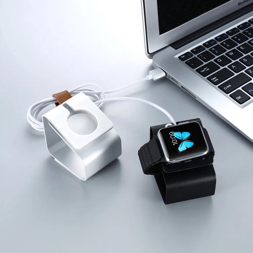 KISSCASE алюминиевый сплав Настольная подставка держатель для Apple i Watch портативная