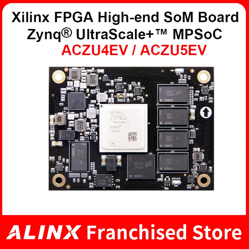 Модуль промышленного класса ALINX SoM ACU4EV ACU5EV: Xilinx Zynq UltraScale + MPSOC AI ZU4EV ZU5EV | Компьютеры и