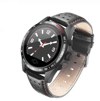 

SANDA Leather Smart Watch CK23 IP67 Waterproof Heart Rate Monitor Blood Pressure Men Women Smartwatch For IOS Android Phone