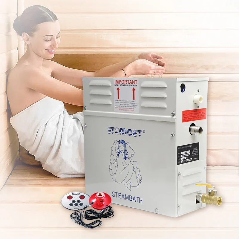  18KW Steam Generator Household Steam Bath Sauna Dry Stream Furnace Wet Steam Steamer With Digital C