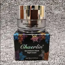 12 шт./лот отличное CHAERLIN отбеливающий ночной крем для блекнет-out возрастов пятна коричневых следов на коже темных пигментных пятен