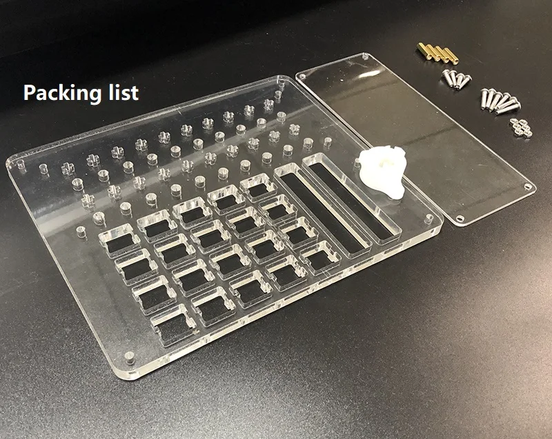 Acrylic Oiling Plate with Opener for Mechanical Keyboards - Switch Maintenance Kit for Cherry, Gateron, Kailh, and Box Switches Description Image.This Product Can Be Found With The Tag Names Computer cleaners, Computer Office, Oiling plate