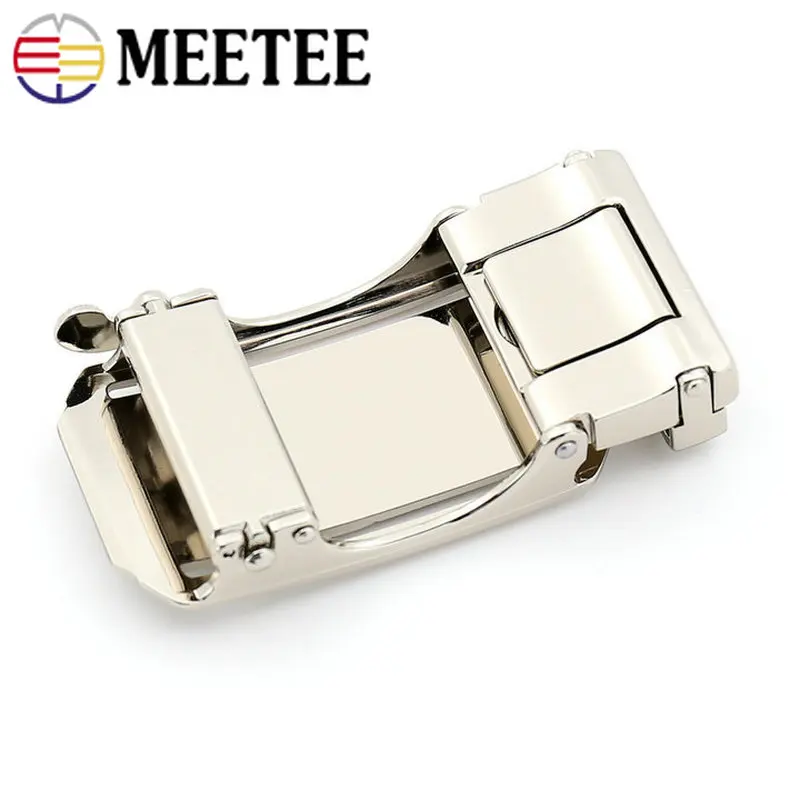 Meetee 1 шт./3 шт. 36 мм роскошный мужской ремень с металлической автоматической