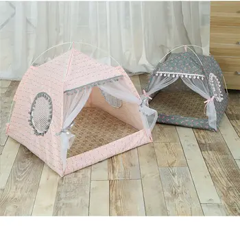 

cat litter Cat kennel dog four seasons general pet cat can be dismantled and washed closed house villa rabbit kenne