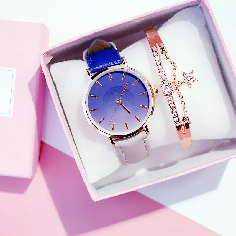 

2019 Fashion Women's Watch Modern women Quartz wristwatch student Leather Ladies Bracelet Luxury Watch Casual Relogio femenino