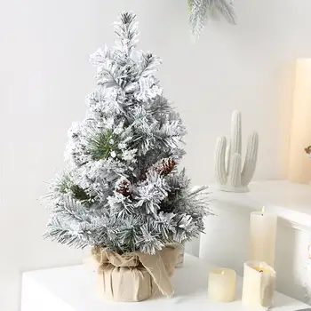 

30/40cm Mini Christmas Tree Artificial Table Decorations Christmas Miniature Festival Tree House Room Desktop Ornaments Gifts