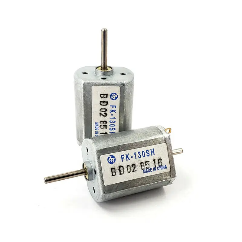 1pc Mabuchi Fk130sh09450 Motor Dc 12v24v 15000rpm Dual Shaft