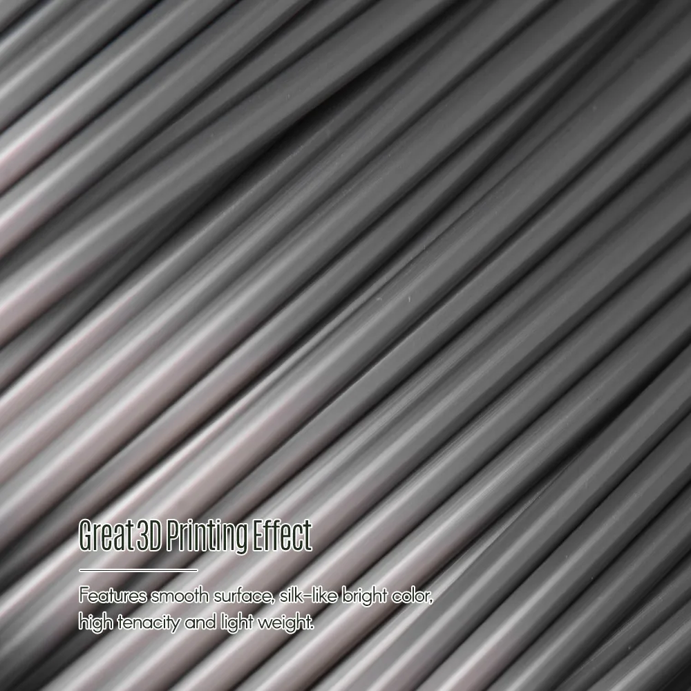 Anet PLA 3d принтер нить измерения Точность без засорения расходные материалы для печати 1,75 мм PLA нить диаметром 1 кг катушка