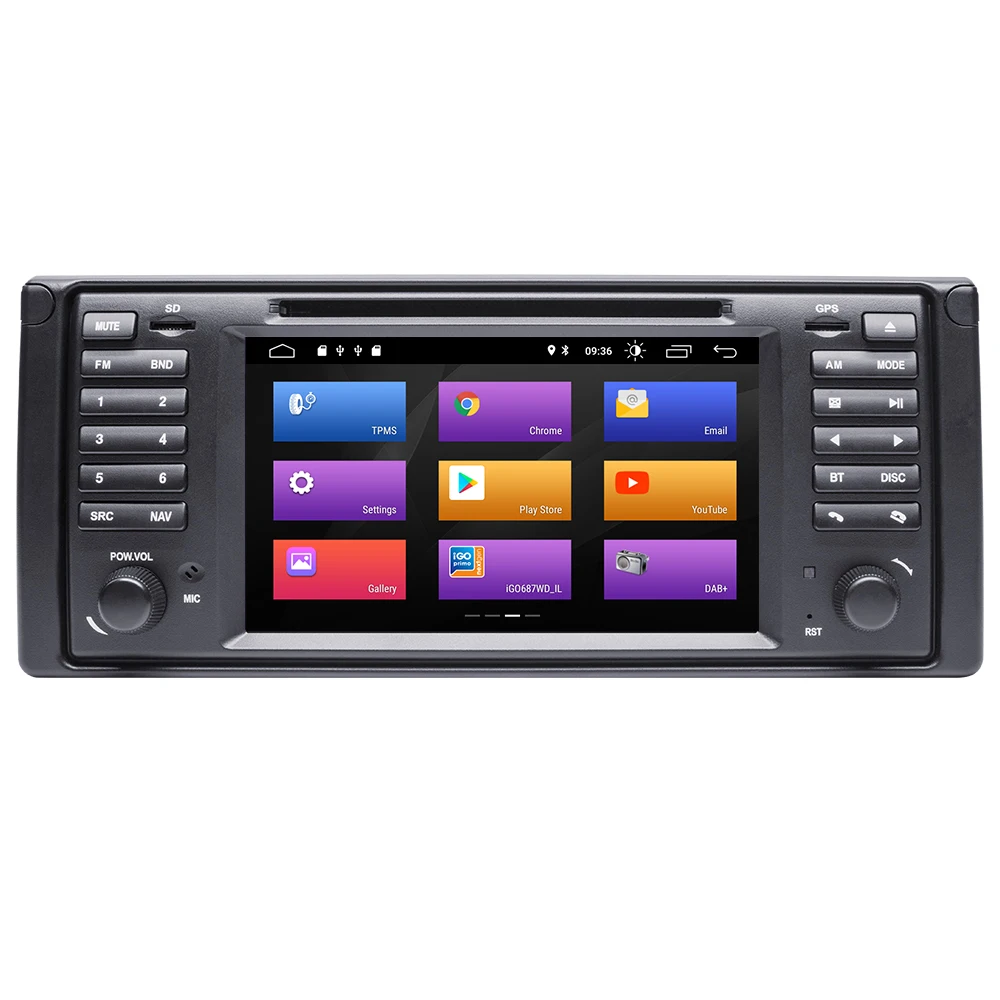 IPS DSP 4GB 2 Din Android 10 Car Multimedia Radio For BMW X5 E53 BMW E39 Stereo 5 Series Video Audio GPS Navigation Carplay SWC